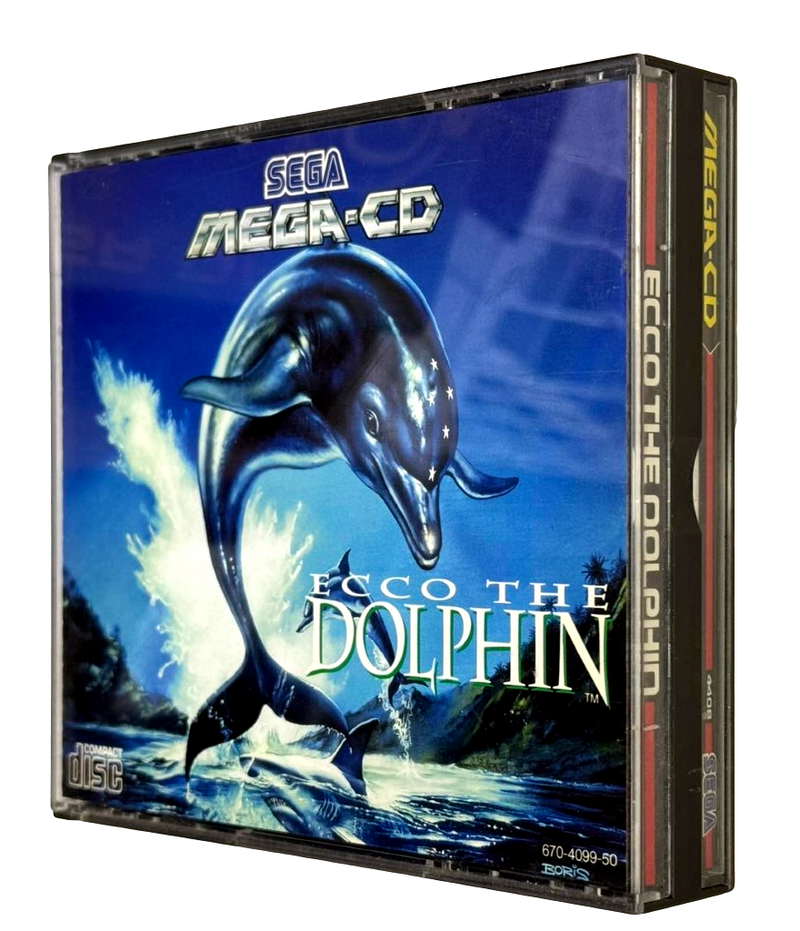 Ecco The Dolphin Sega Mega CD PAL *Complete*