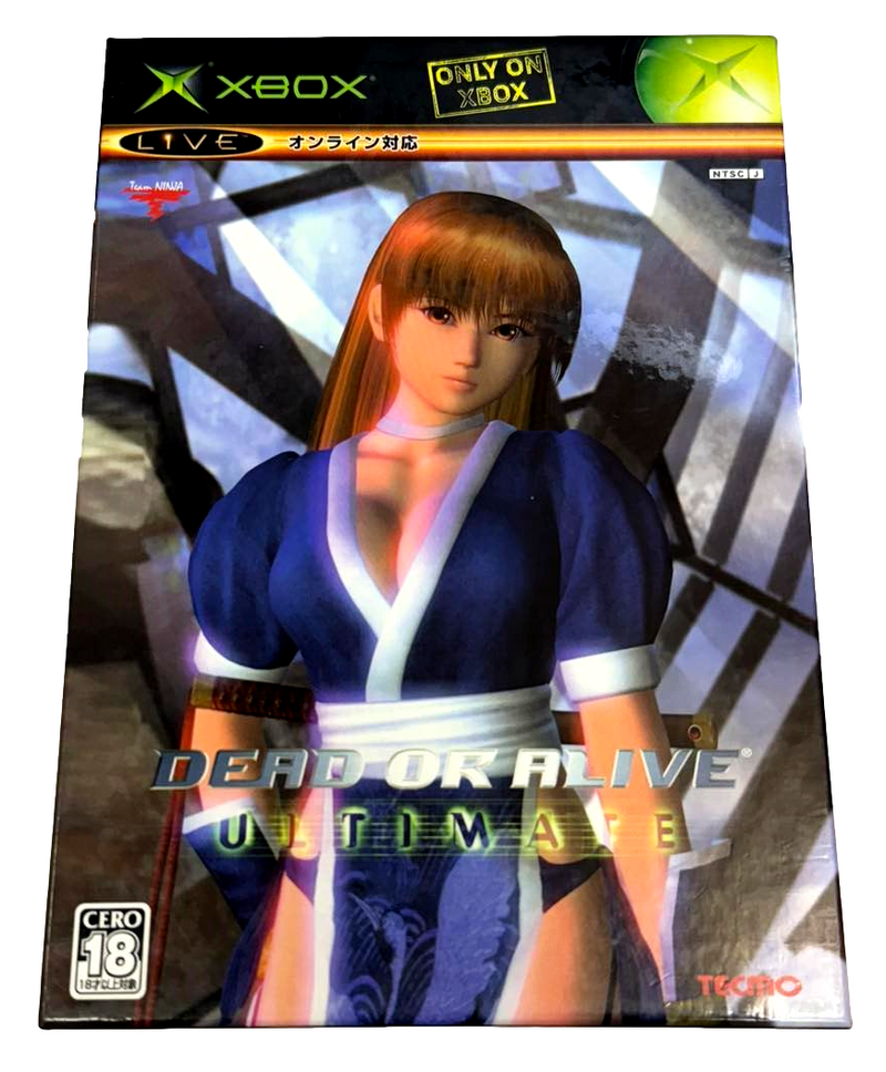 Boxed Dead or Alive Ultimate XBOX Original PAL Disks *Japanese Case* (Preowned)