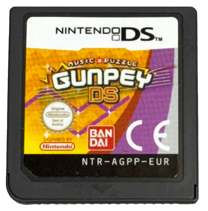 Gunpey Nintendo DS 2DS 3DS *Cartridge Only* (Preowned)