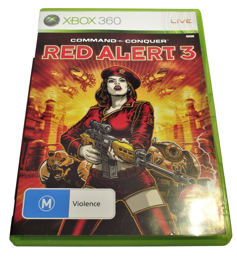 Command And Conquer: Red Alert 3 XBOX 360 PAL (Pre-Owned)