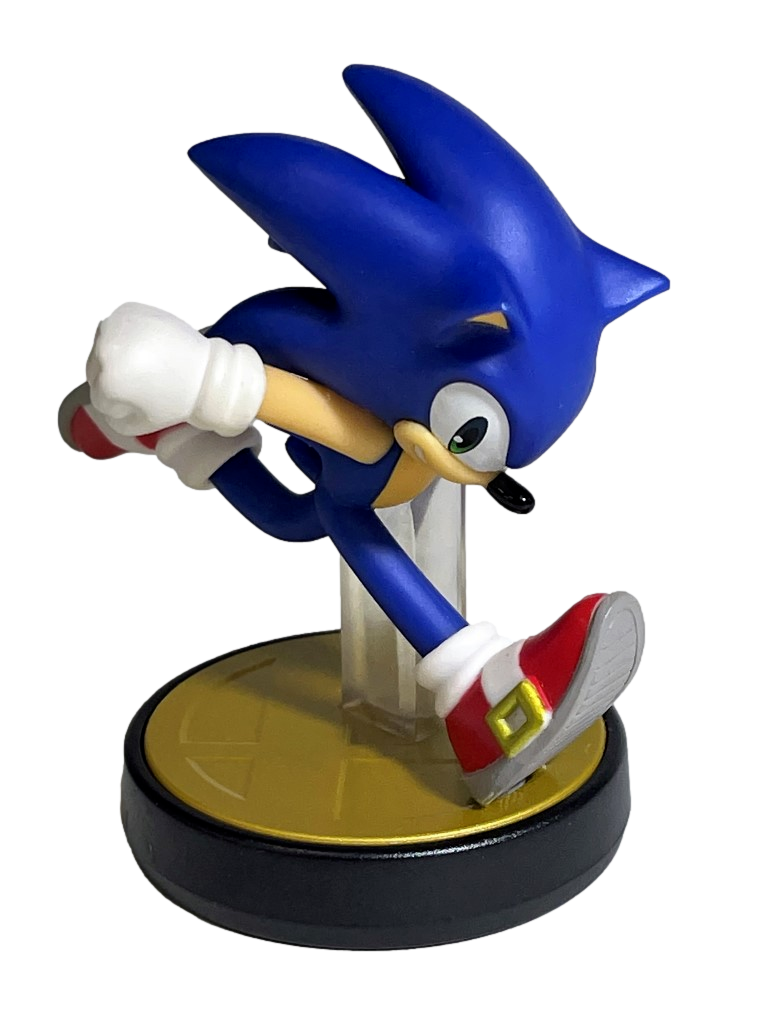 Super Smash Bros Collection N0.26 Sonic The Hedgehog Nintendo Amiibo Loose (Preowned)