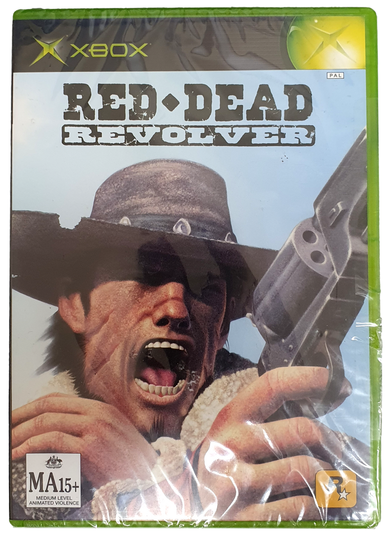 Red Dead Revolver Xbox Original PAL Brand New *Sealed*