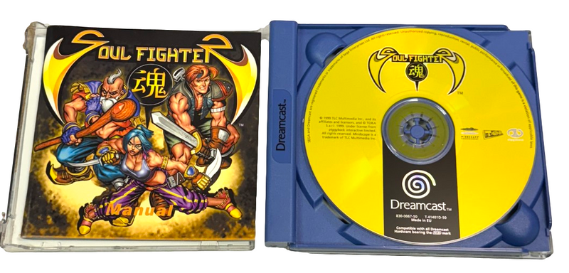 Soul Fighter Sega Dreamcast PAL *Complete* (Preowned)