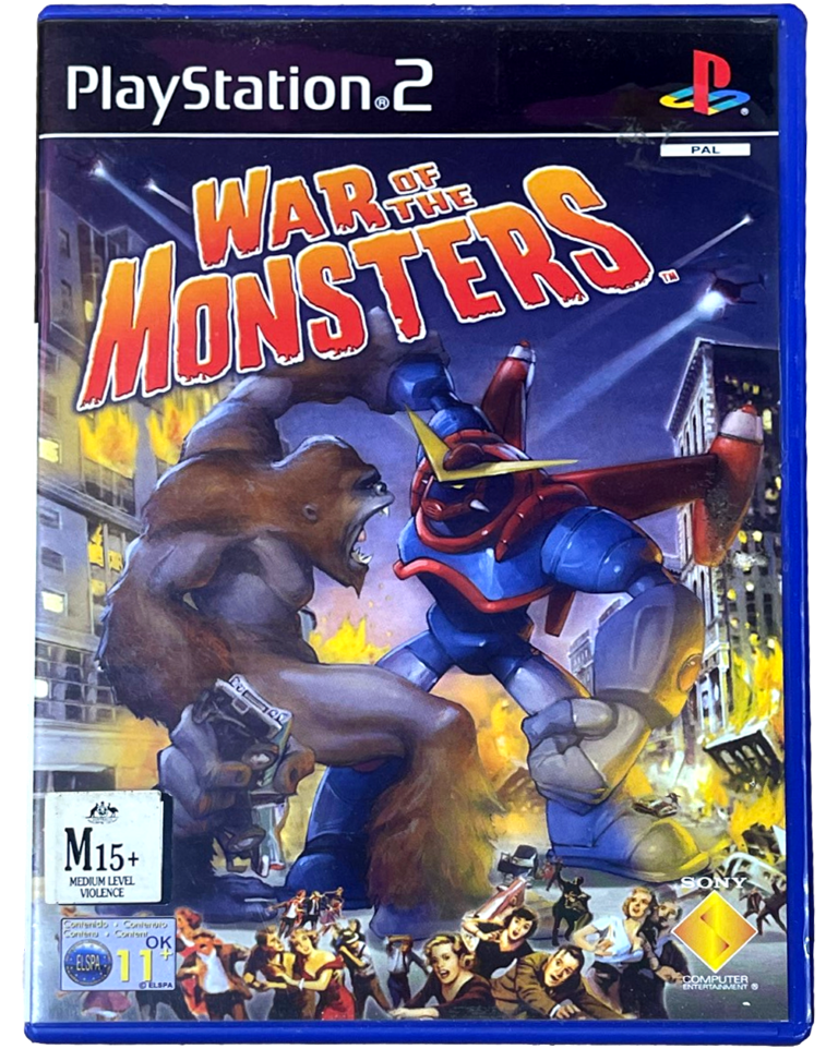 War Of The Monsters PS2 PAL *Complete* (Preowned)