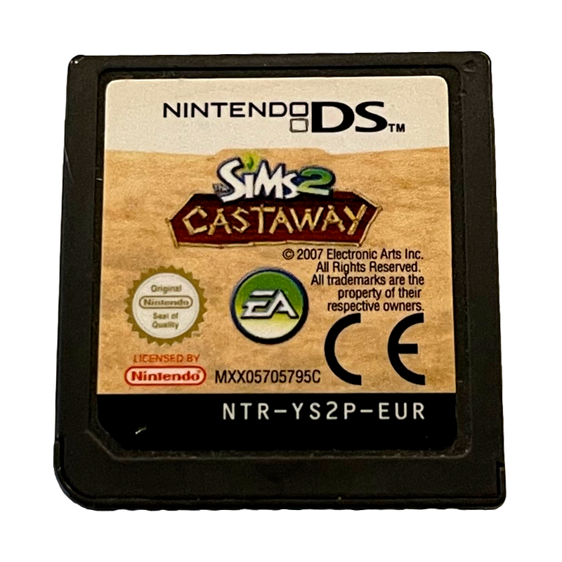 Sim 2 Castaway Nintendo DS 2DS 3DS Game *Cartridge Only* (Preowned)