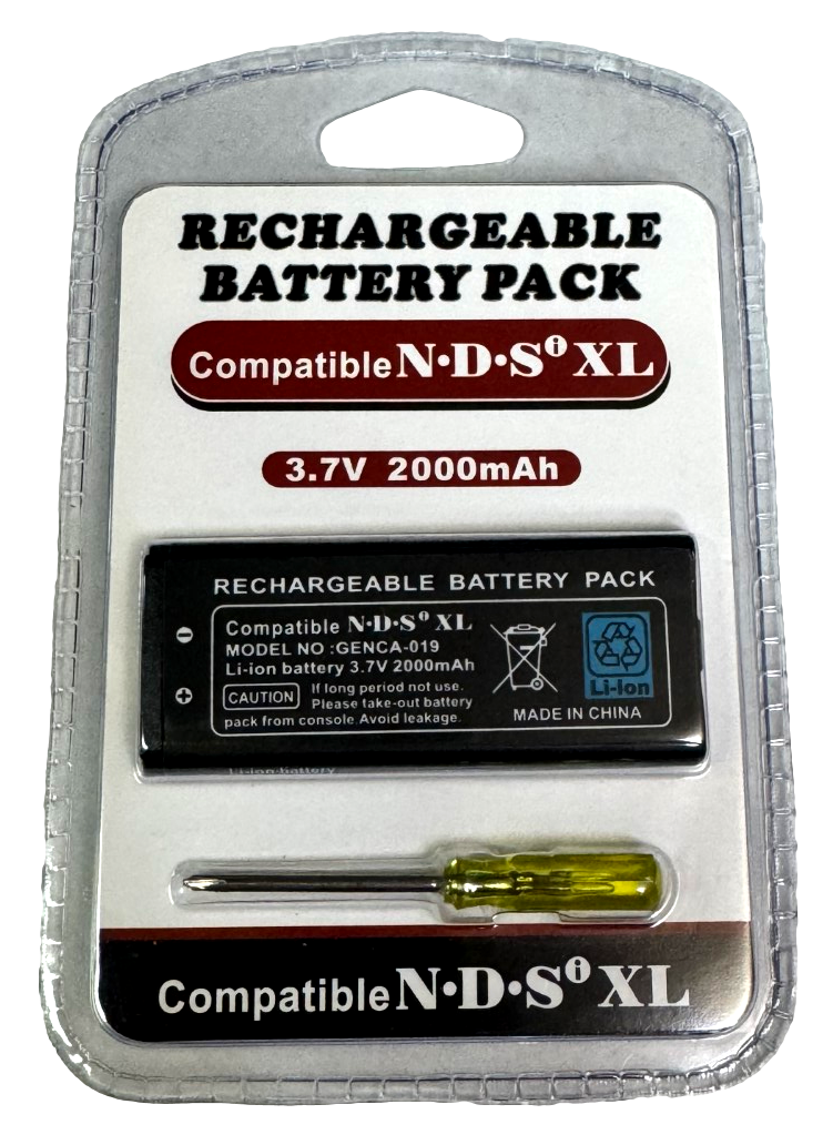 New Rechargeable Battery for Nintendo DSi XL Consoles