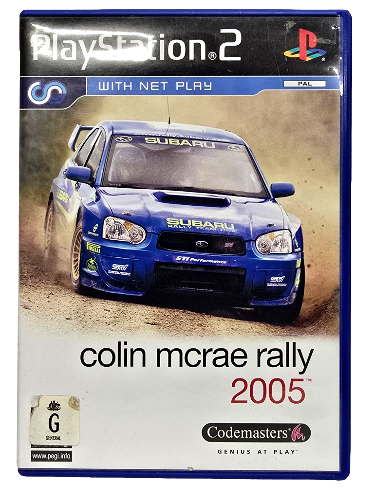 Colin Mcrae Rally 2005 PS2 PAL *Complete* (Preowned)