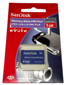 Boxed Sandisk 1GB Memory Pro Duo Memory Card Camera Memory Genuine0