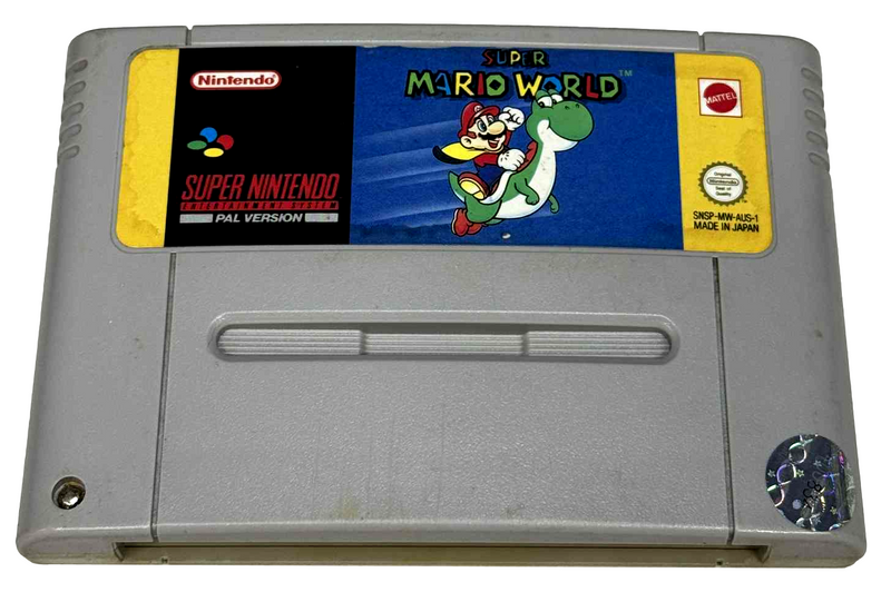 Super Mario World Super Nintendo SNES PAL