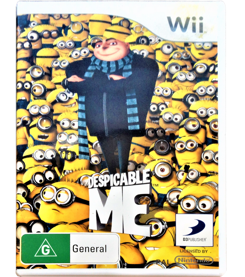 Despicable Me Nintendo Wii PAL *No Manual* Wii U Compatible (Pre-Owned)