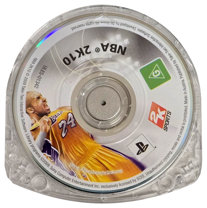 NBA 2K10 Sony PSP Game Disc Only