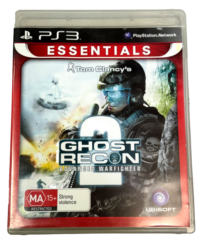 Tom Clancy's Ghost Recon Advanced Warfighter 2 Sony PS3 (Essentials) (Preowned)