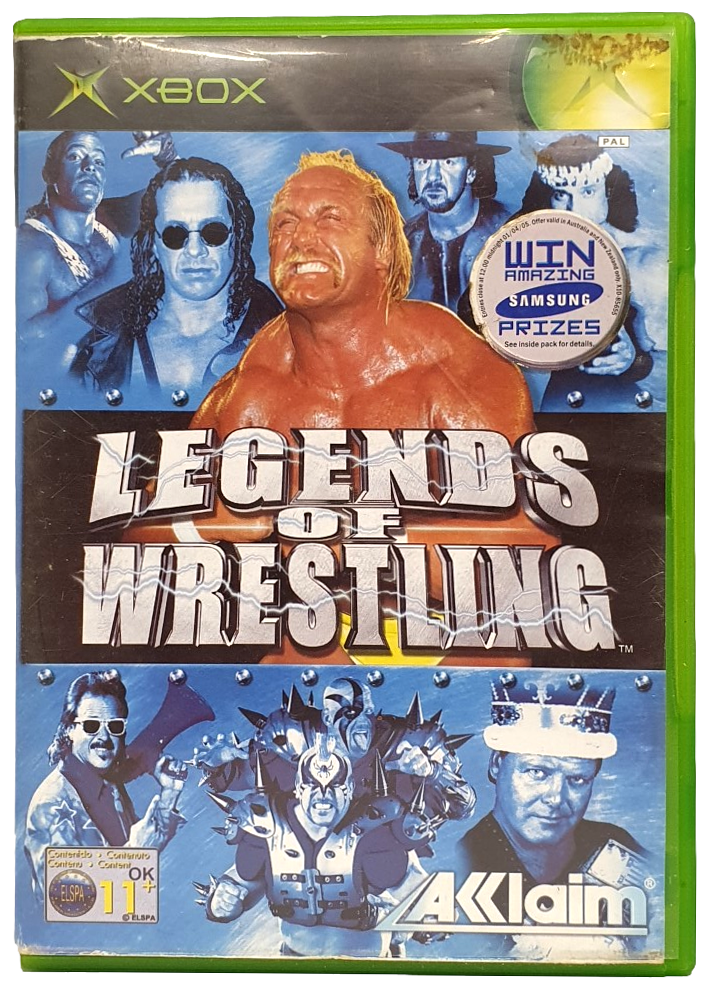 Legends Of Wrestling XBOX Original PAL *No Manual* (Preowned)