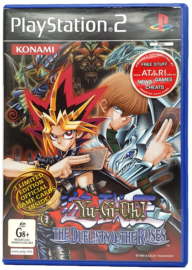 Yu-Gi-Oh! The Duelists Of The Roses PS2 PAL *No Manual*