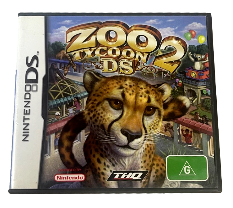 Zoo Tycoon 2 Nintendo DS 2DS 3DS Game *Complete* (Preowned)