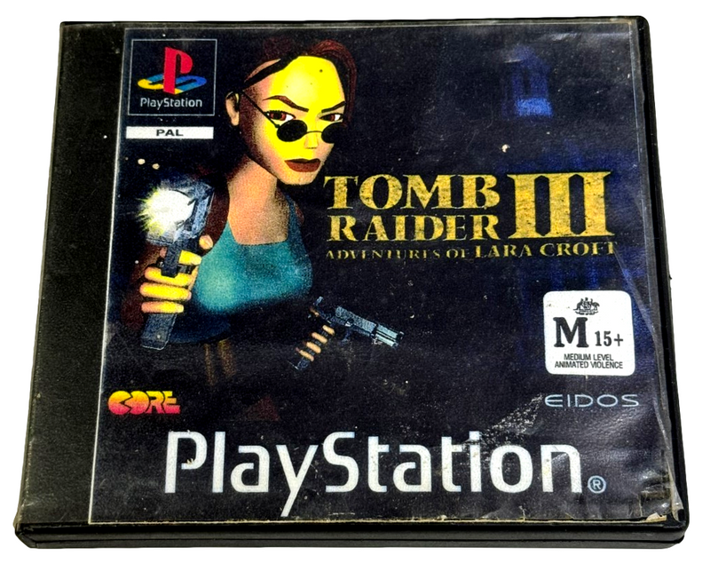 Tomb Raider III PS1 PS2 PS3 PAL *Ex Rental* (Preowned)