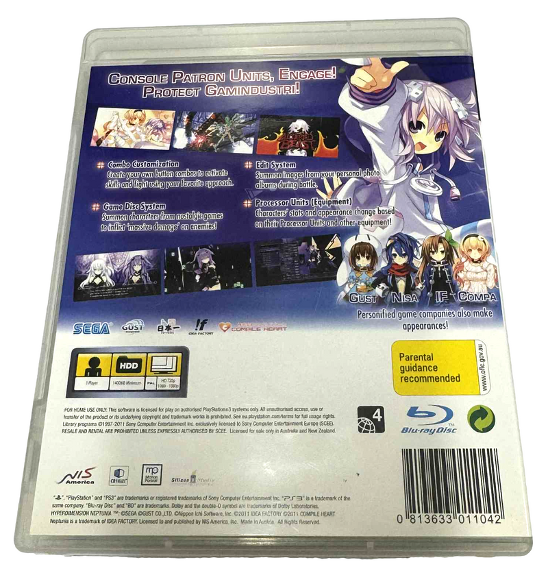 Hyperdimension Neptunia Sony PS3 PAL PlayStation 31