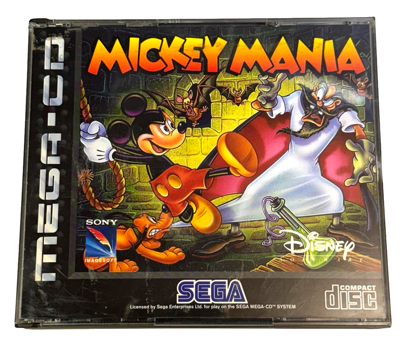 Mickey Mania Mega CD PAL *Complete*