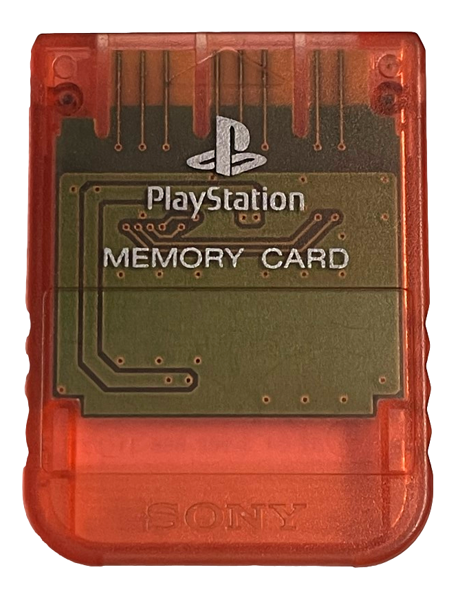 Genuine Sony PS1 Memory Card PlayStation 1 1mb SCPH 1020 Dropdown Selection (Preowned)