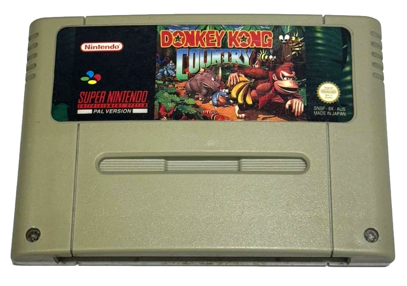 Donkey Kong Country Super Nintendo SNES PAL