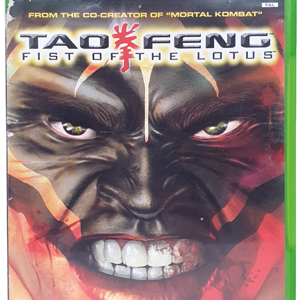 Jeu Vidéo TAO FENG: Fist Of The Lotus Pour Microsoft Xbox - Bon état