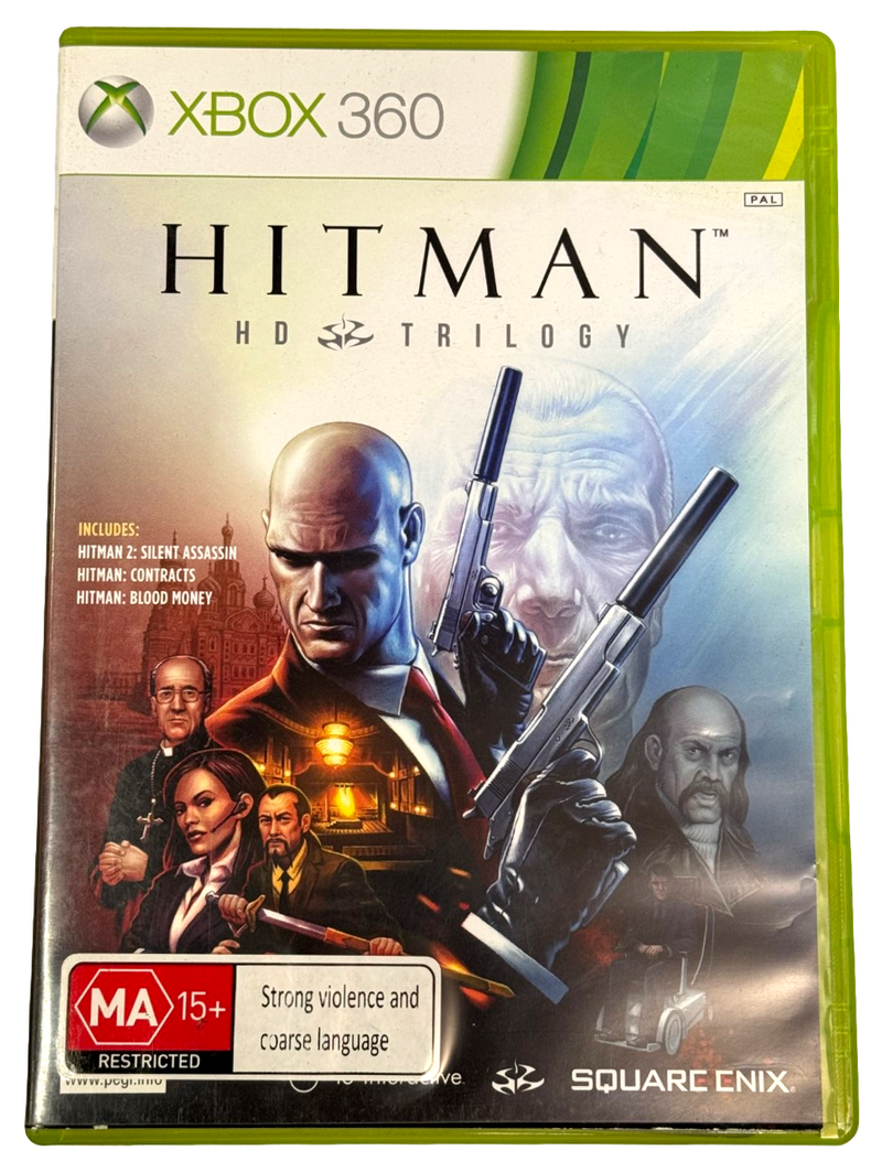 Hitman HD Trilogy XBOX 360 PAL (Preowned)