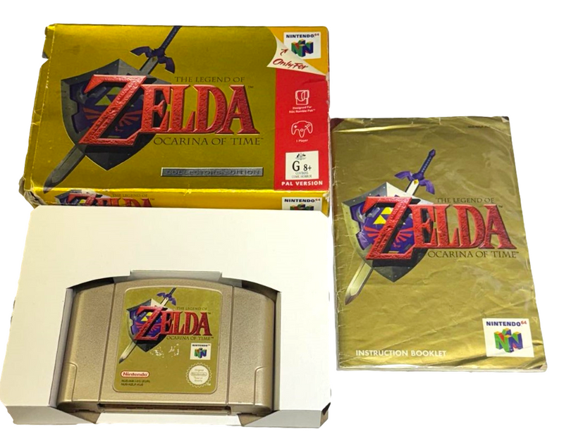 The Legend of Zelda Ocarina of Time Nintendo 64 N64 Boxed PAL *Complete*