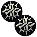Thumb Grips x 2 For PS4 PS5 XBOX ONE Xbox Series X Toggle Cover Caps- Tribal0