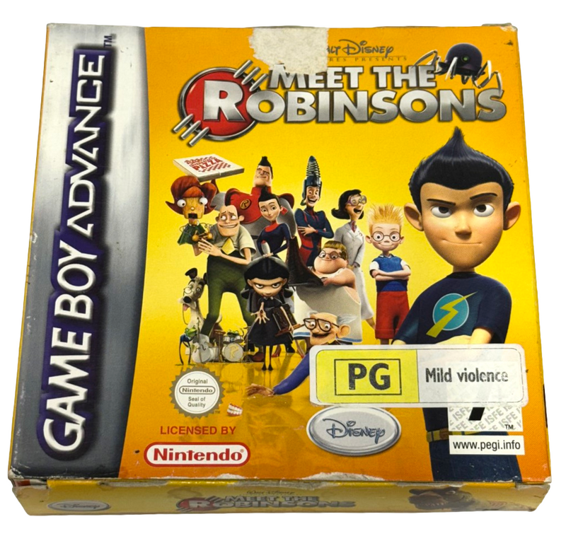 Meet the Robinsons Nintendo Gameboy Advance GBA *No Manual* Boxed (Preowned)