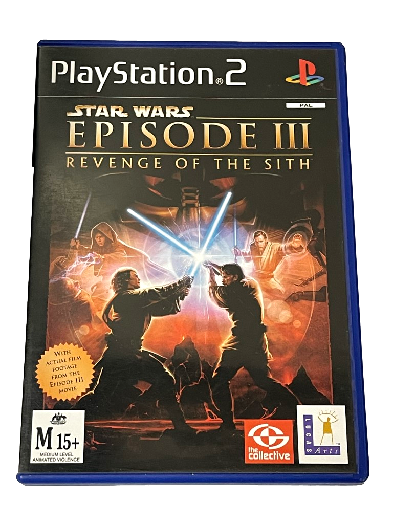 Star Wars Episode III Revenge of the Sith PS2 PAL *Complete*0