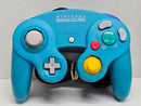 Genuine Emerale Blue Nintendo Gamecube Controller  Refurbished DOL0032
