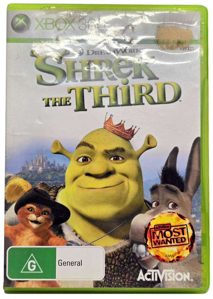 Shrek The Third XBOX 360 PAL