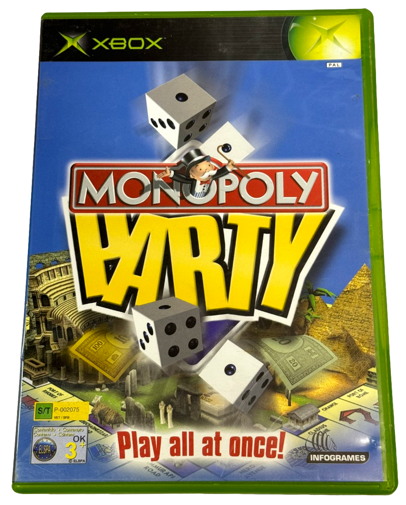 Monopoly Party Xbox Original PAL *Complete* (Preowned)