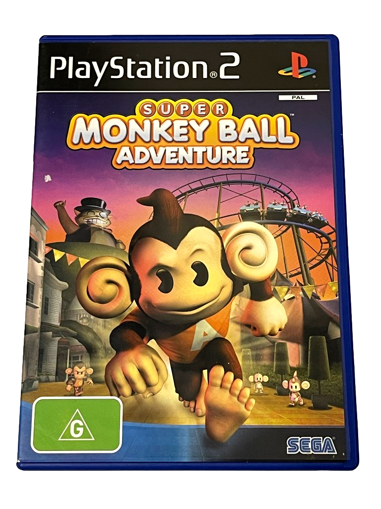 Super Monkey Ball Adventure Sony PS2 PAL *Complete* (Preowned)