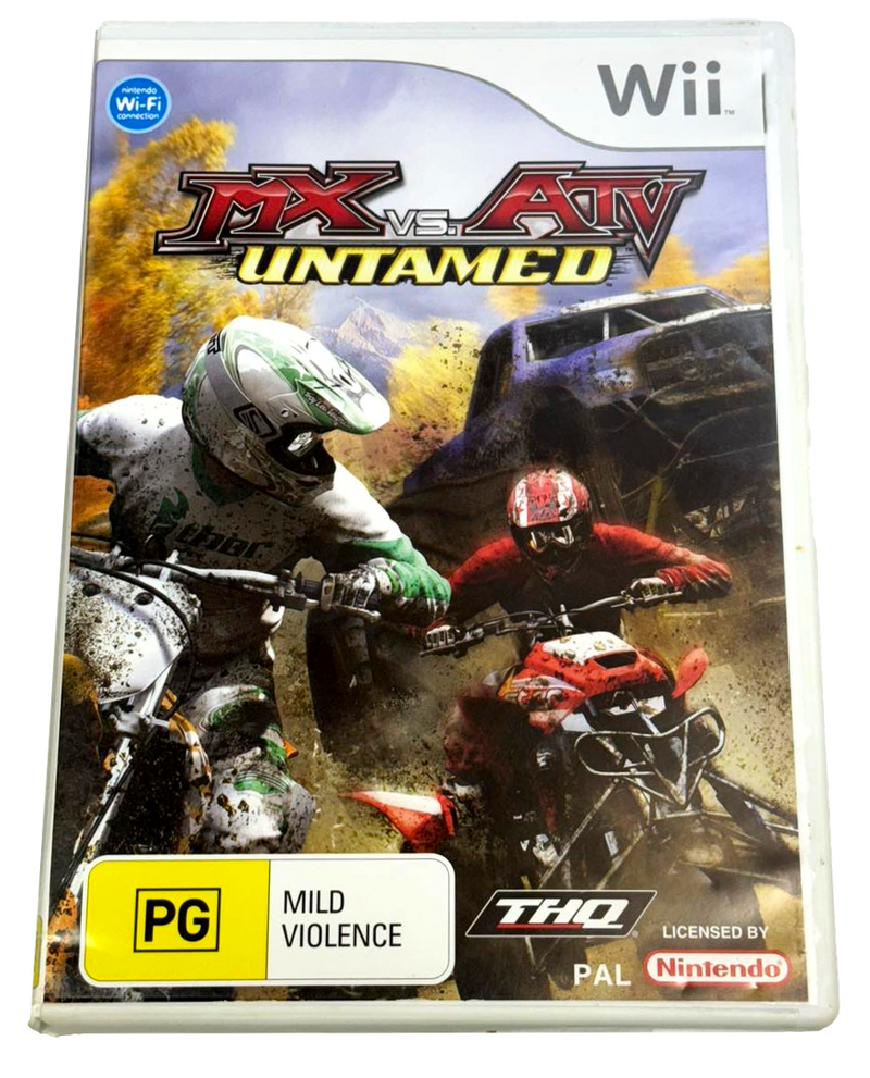 MX Vs ATV Untamed Nintendo Wii PAL *Complete* Wii U Compatible (Preowned)