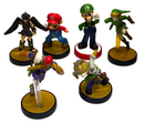 6 Broken Nintendo Amiibo's Loose Mario Luigi Link etc