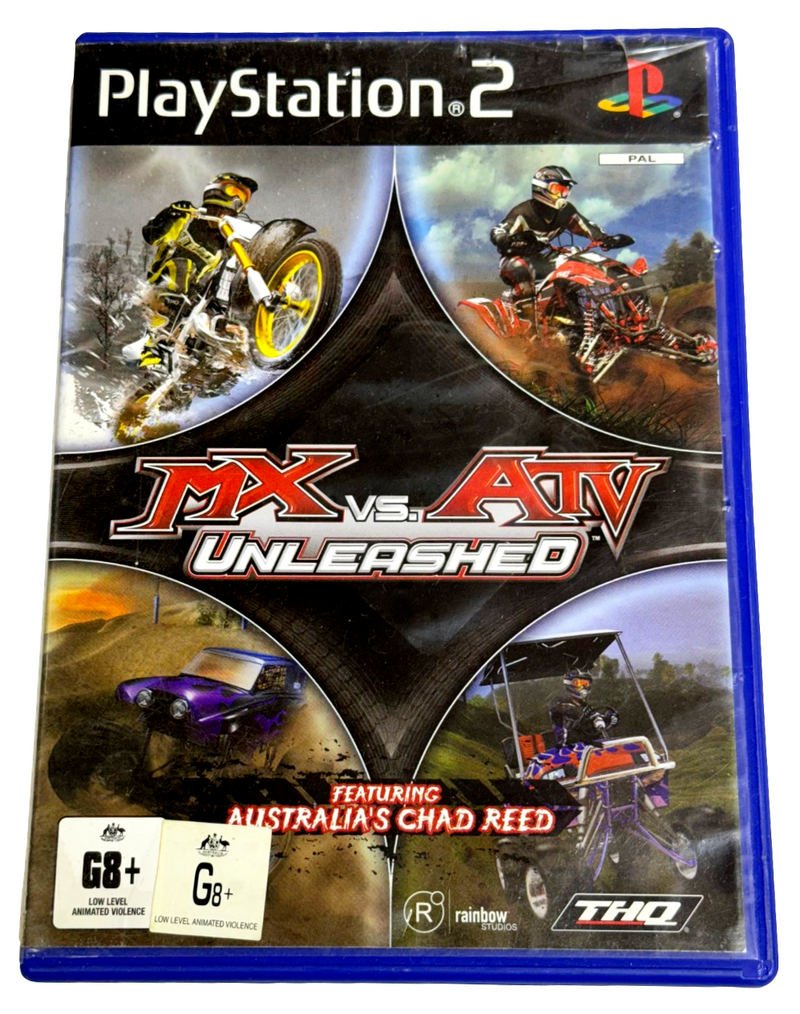 MX vs ATV Unleashed PS2 PAL *No Manual* (Preowned)