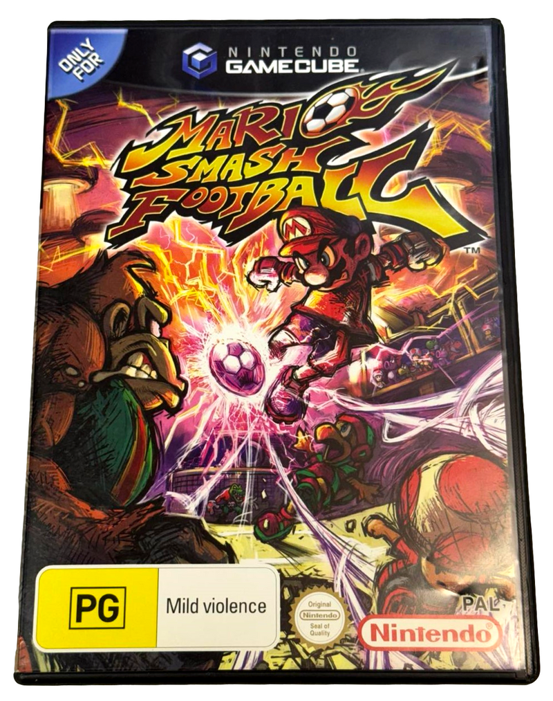 Mario Smash Football Nintendo GameCube PAL *No Manual*