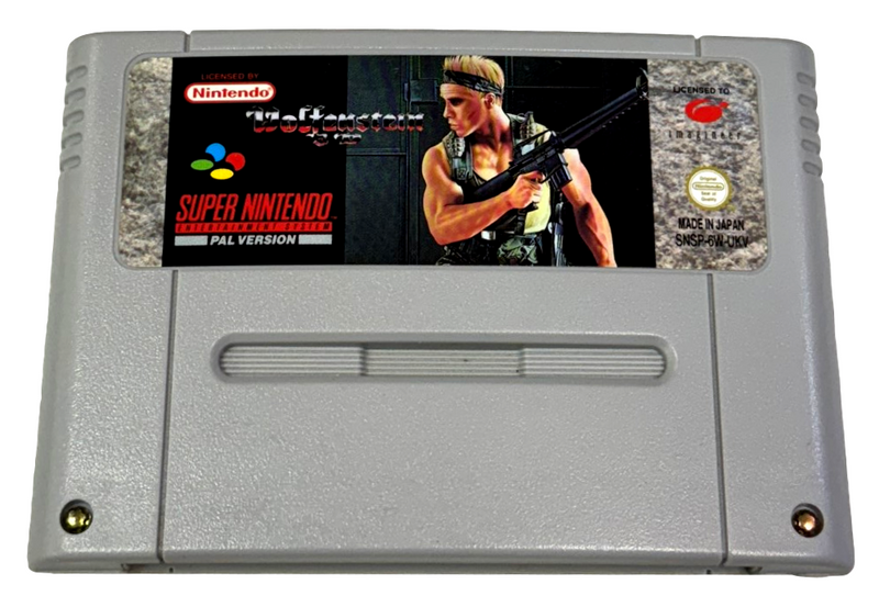 Wolfenstein 3D Super Nintendo SNES PAL (Preowned)