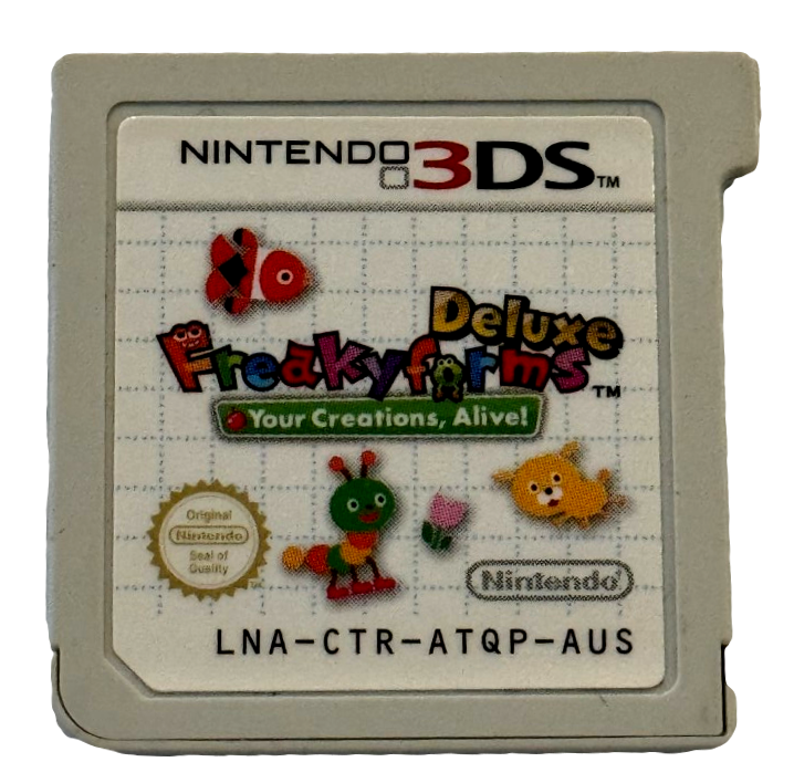 Deluxe Freaky Forms Nintendo 3DS 2DS (Cartridge Only) (Preowned)