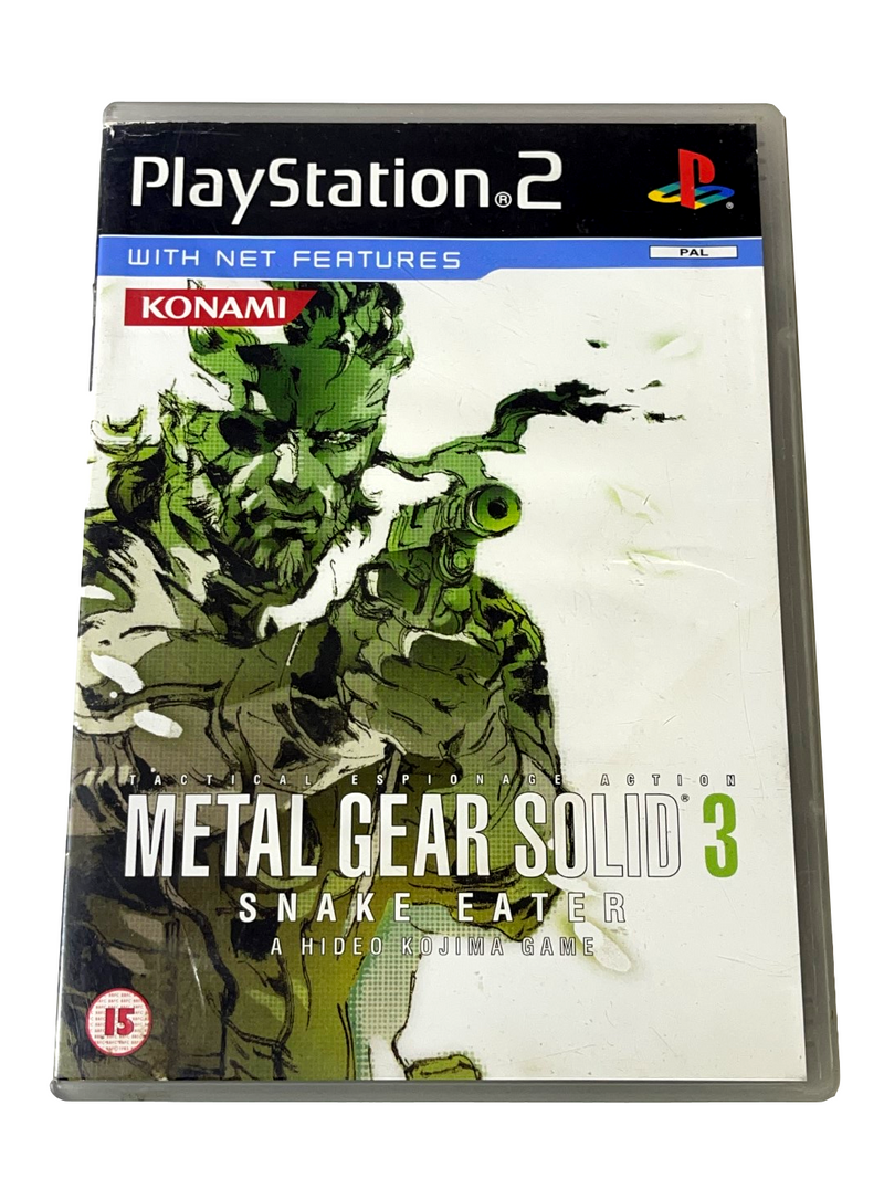 Metal Gear Solid 3 Snake Eater PS2 PAL *No Manual* (Preowned)