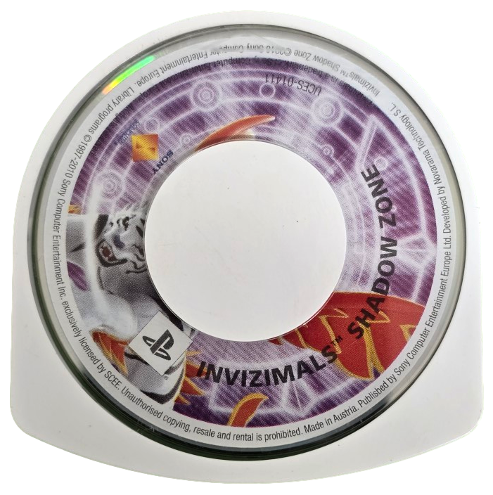 Invizimals Shadow Zone Sony PSP Game Disc Only