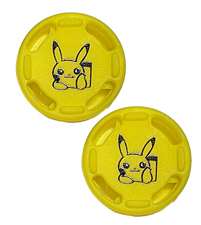 Thumb Grips x 2 For Switch/Switch Lite & N64 Cover Caps Slotted