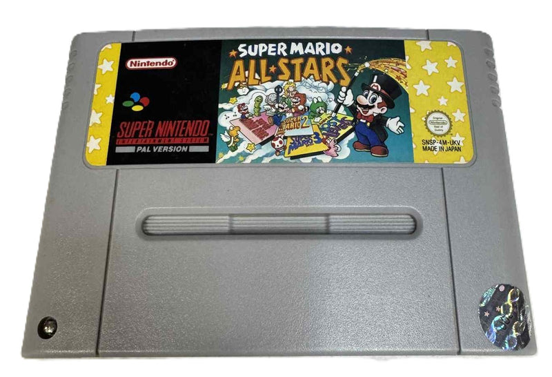Super Mario All-Stars Super Nintendo SNES PAL *New Save Battery*