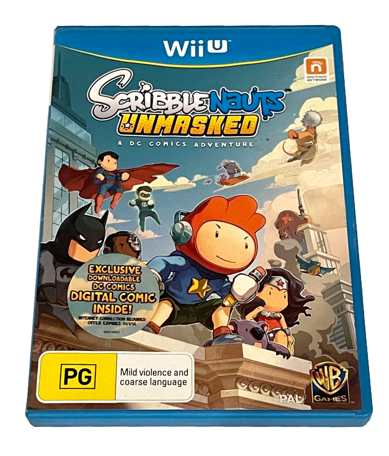 Scribblenauts Unmasked Nintendo Wii U PAL (Preowned)