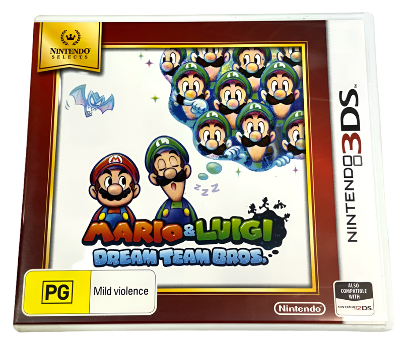 Mario & Luigi Dream Team Bros Nintendo 3DS 2DS Game