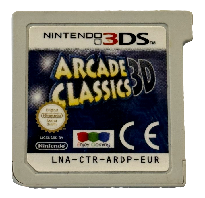 Arcade Classics 3D Nintendo 3DS 2DS (Cartridge Only) (Preowned)