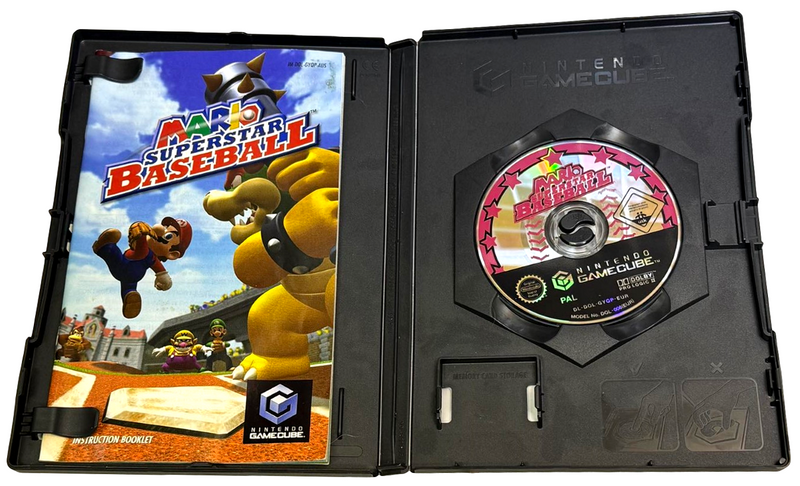 Mario Superstar Baseball Nintendo Gamecube PAL *Complete*