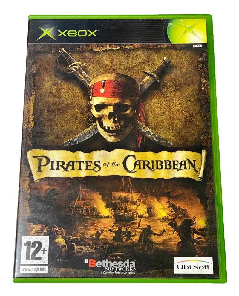 Pirates of The Caribbean Xbox Original PAL *Complete* (Preowned)