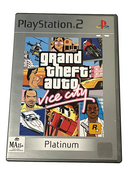 Grand Theft Auto Vice City PS2 (Platinum) PAL *Complete Manual and Map*0